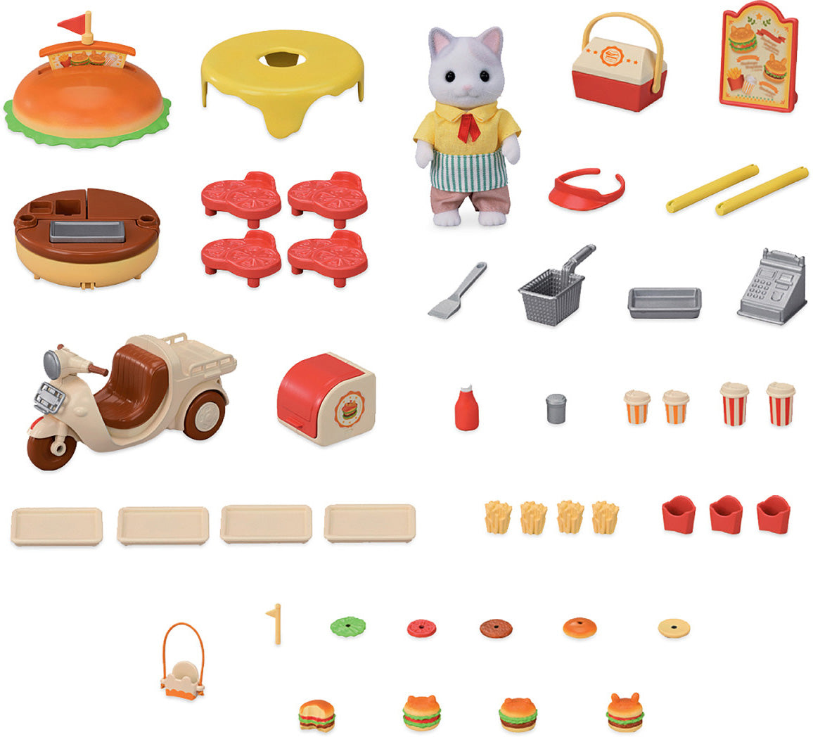 Calico Critters Hamburger Stand