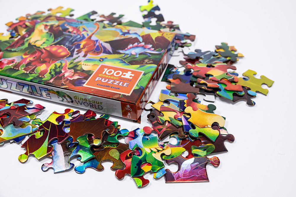 Dinosaur World Holographic Puzzle