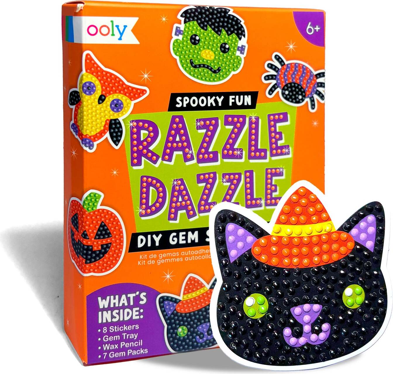 Spooky Fun Razzle Dazzle DIY Gem Sticker Kit