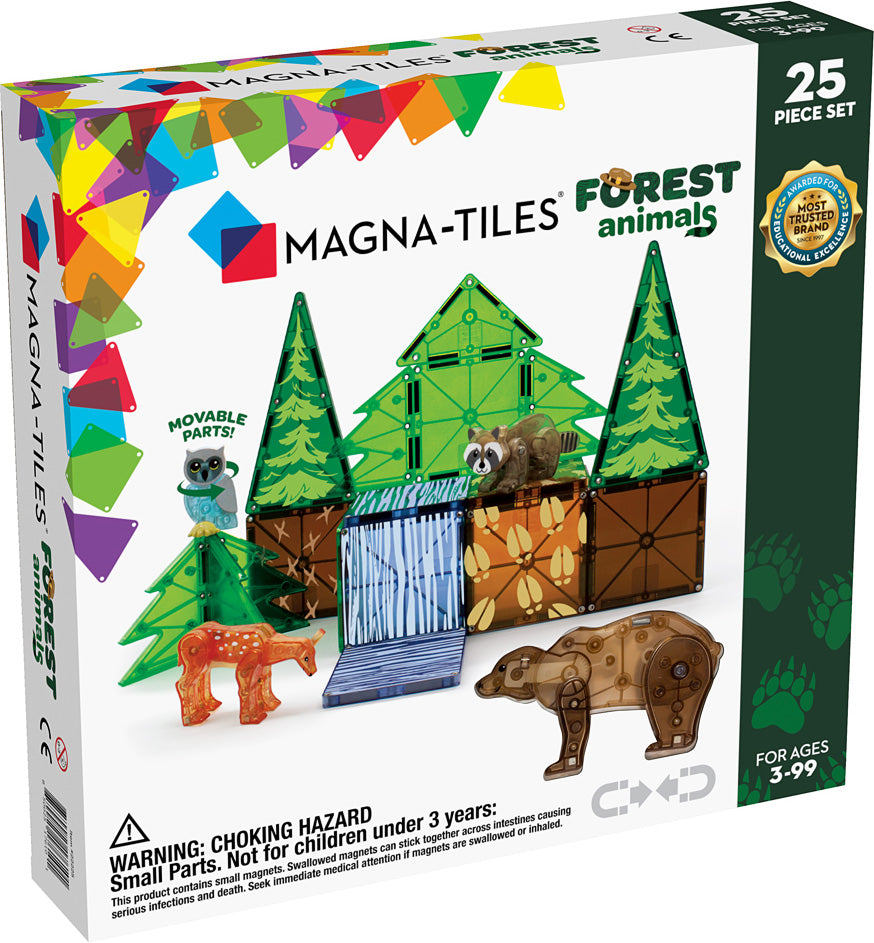 Magna-Tiles Forest Animals 25 Piece Set