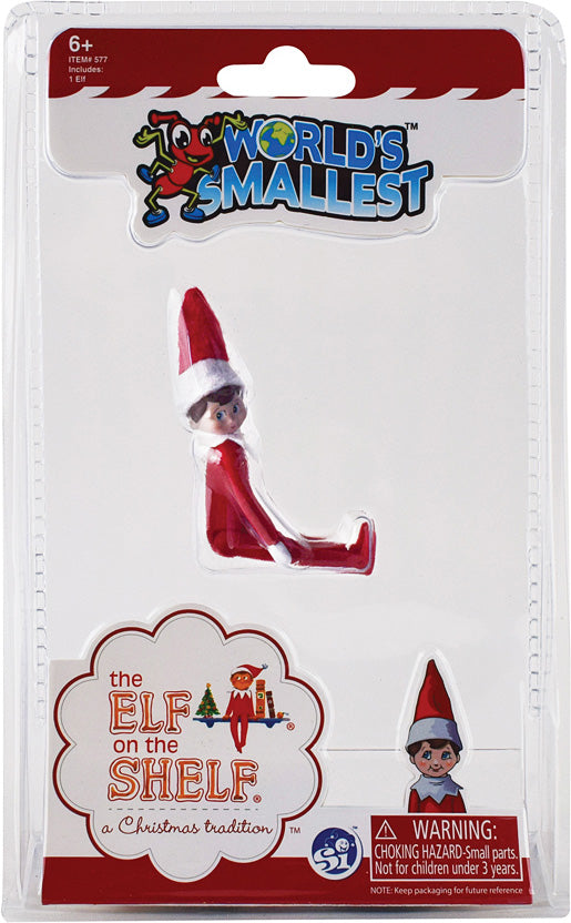 World's Smallest Elf on the Shelf