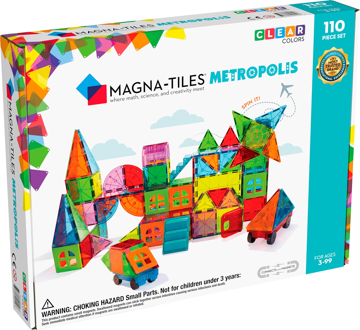 Magna-Tiles Metropolis 110 Piece Set