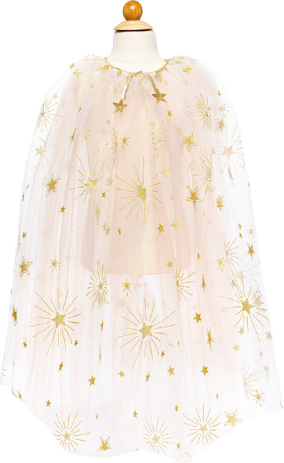 Golden Glam Party Cape - Size 4/6