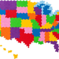 Puzzle by Number - Map of the United States