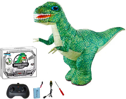 Inflatable Dinosaur RC Green