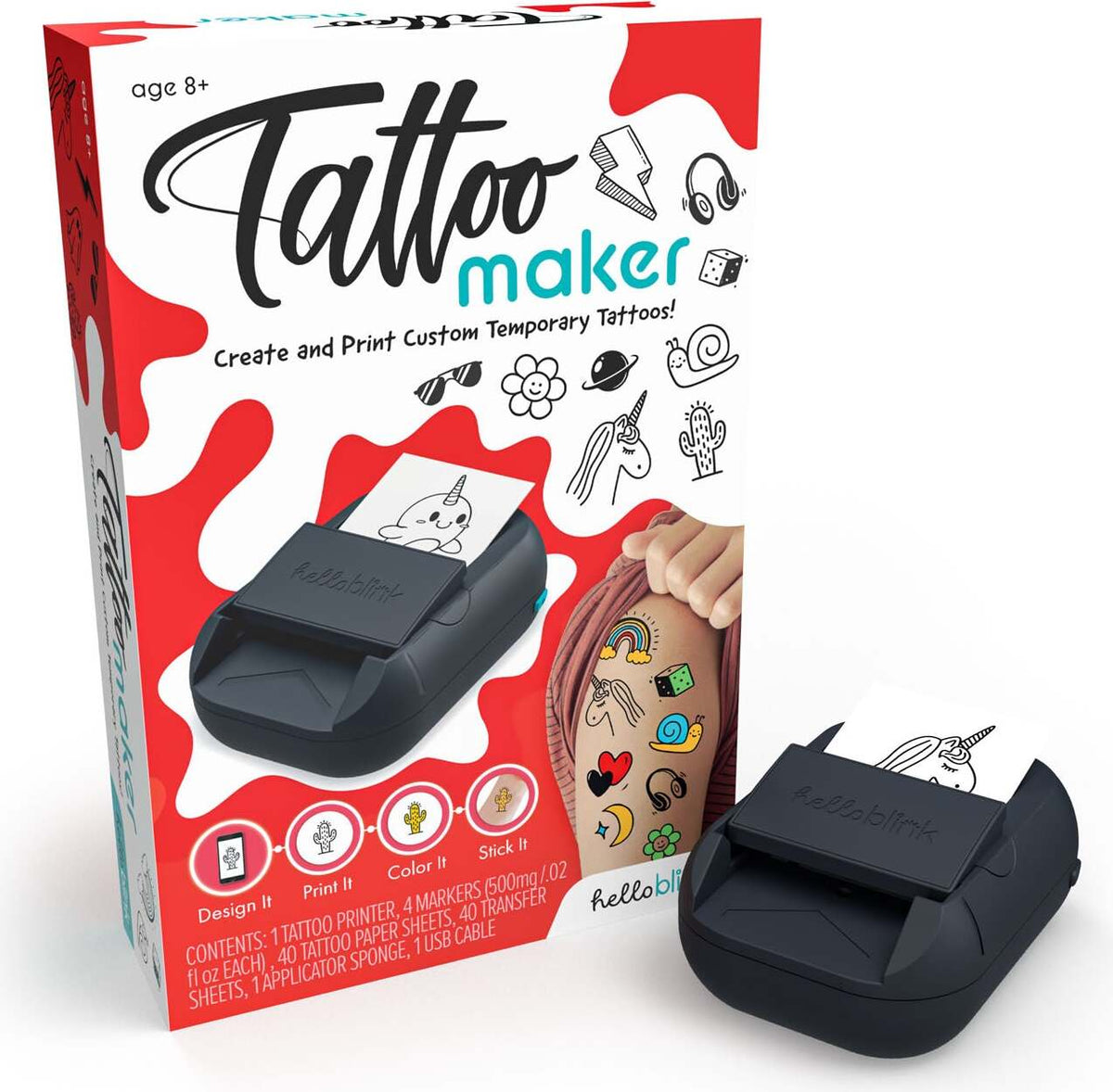 Hello Blink Tattoo Maker