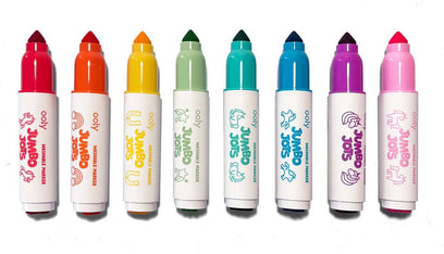 Jumbo Jots 8 Dual Tip Unicorn Markers