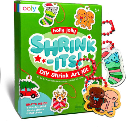 Holly Jolly Shrink-Its DIY Shrink Art Kit