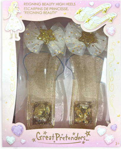 Reigning Beauty High Heels - Gold