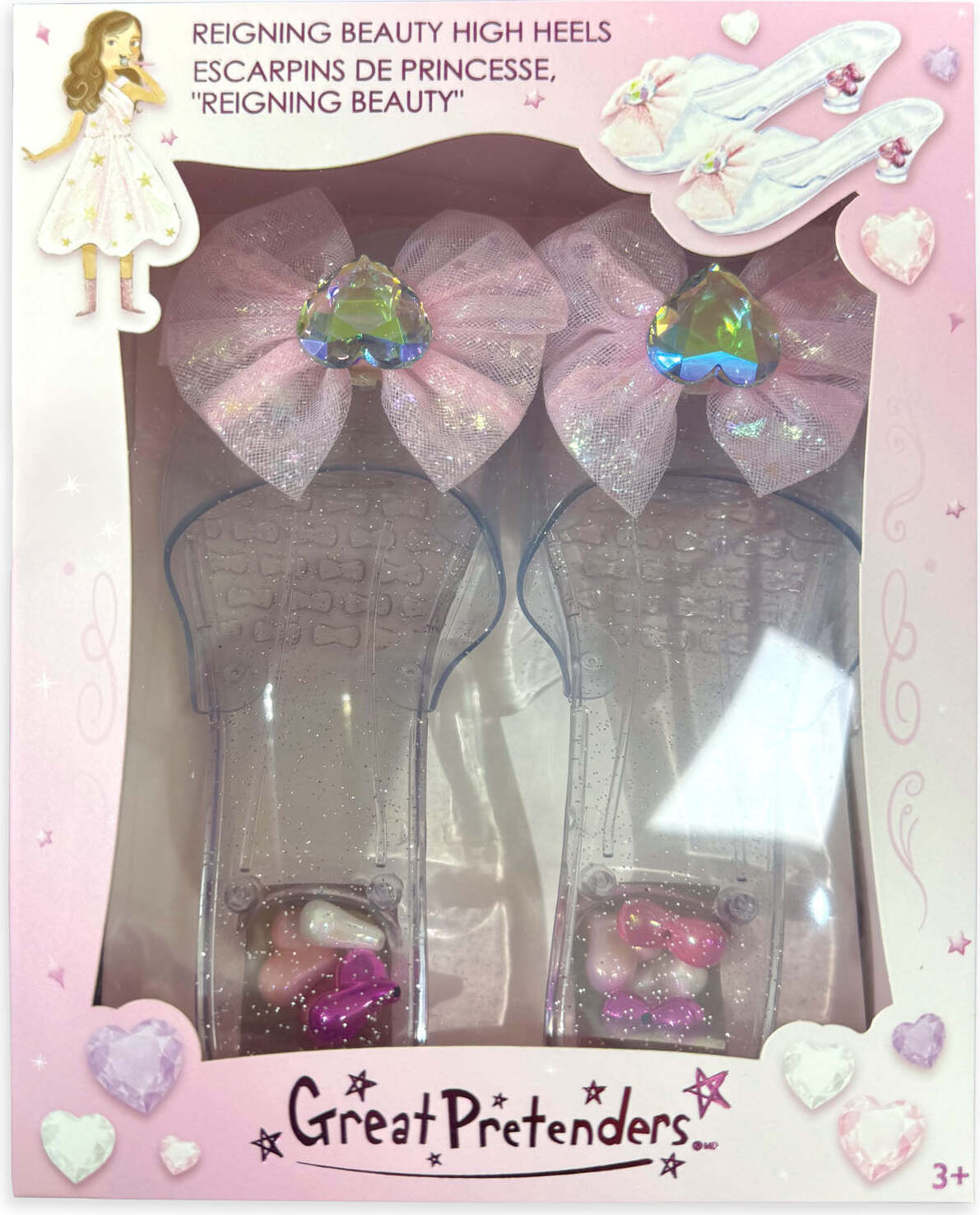 Reigning Beauty High Heels - Pink