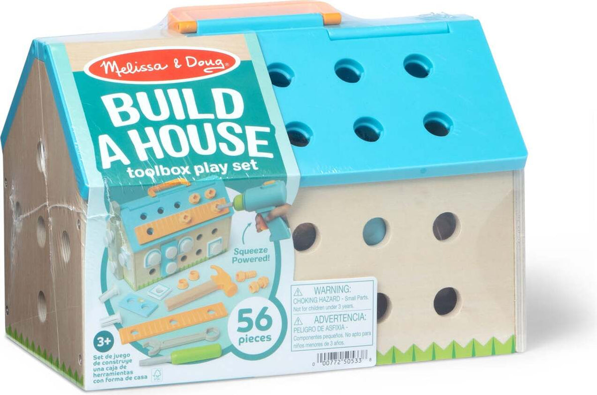 Build A House Toolbox Play Set