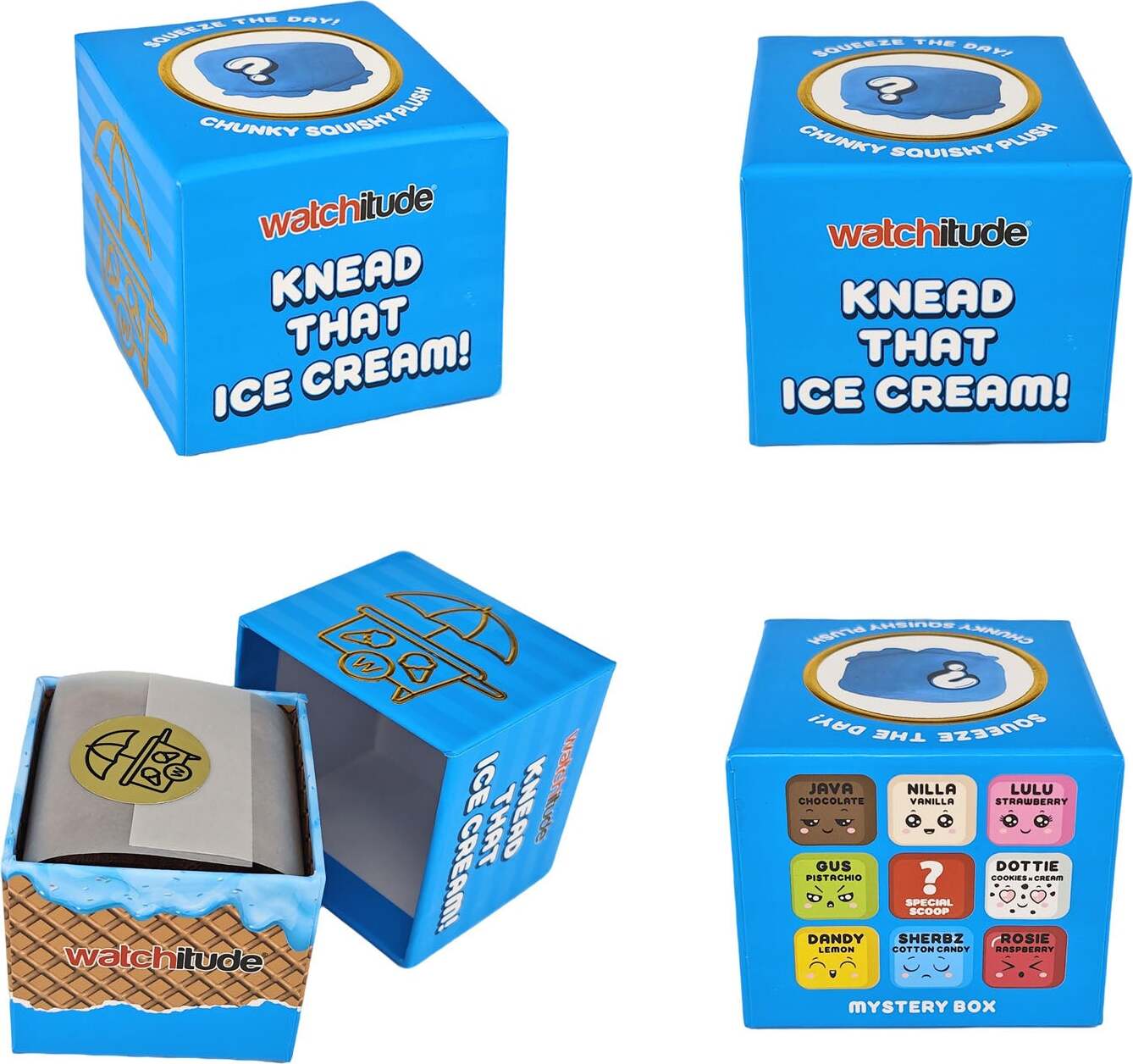 Knead That Ice Cream! Mystery Squishy Plush