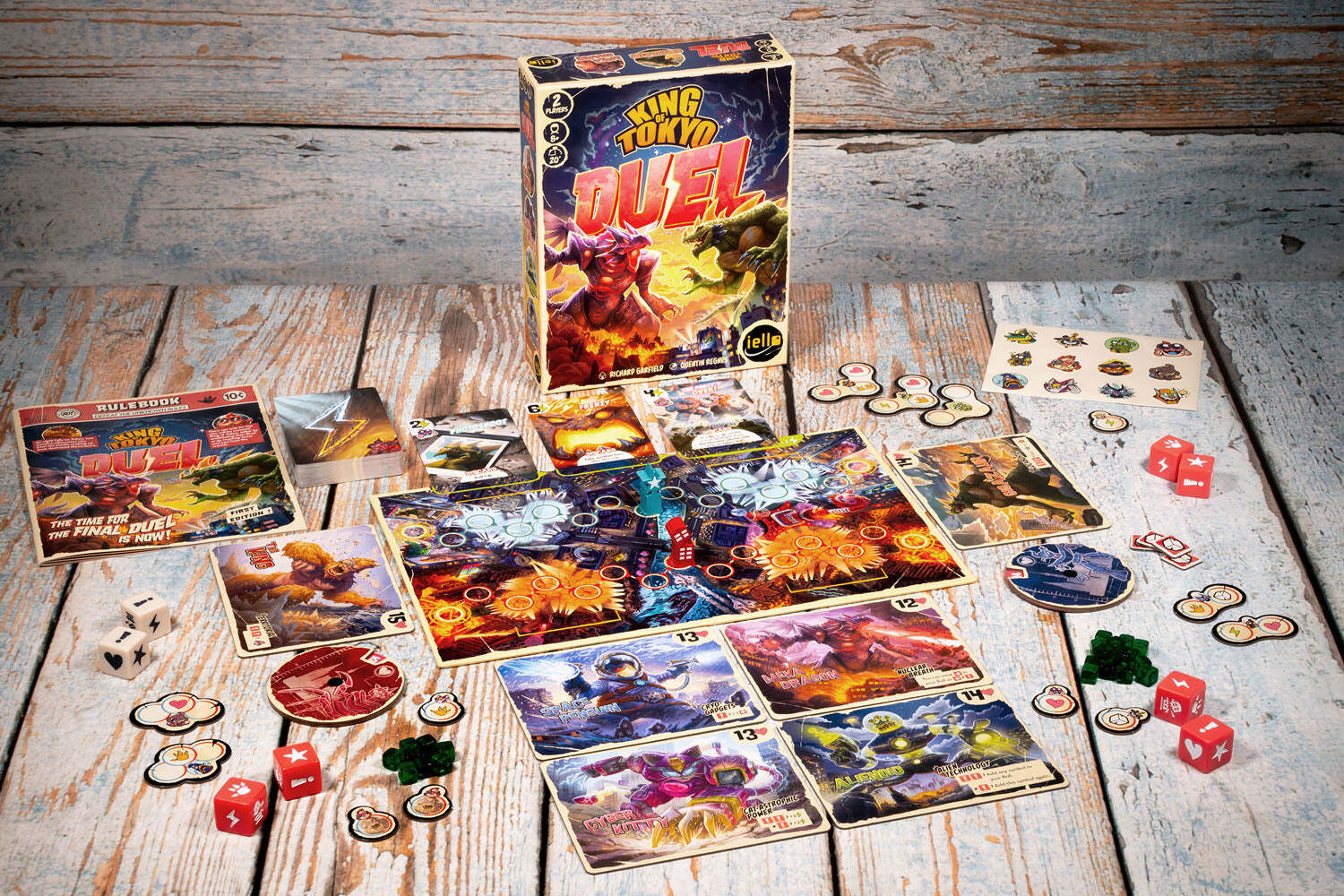 King of Tokyo Duel Board Game