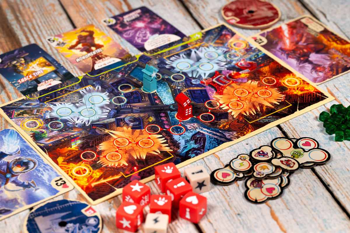 King of Tokyo Duel Board Game