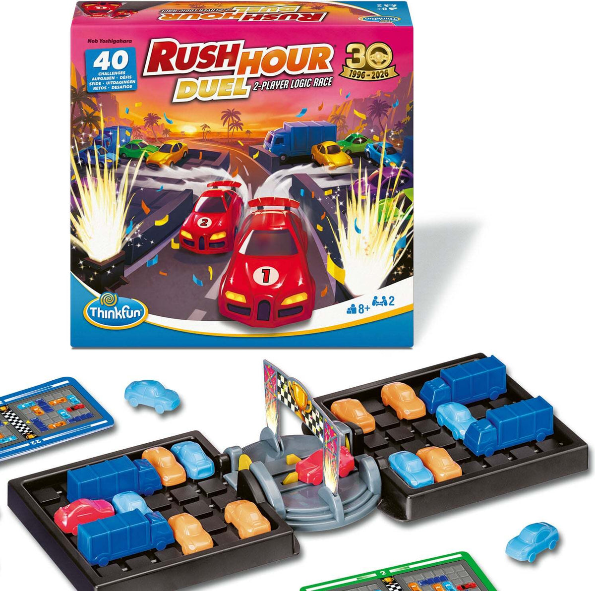 Rush Hour Duel 2-Player Logic Game