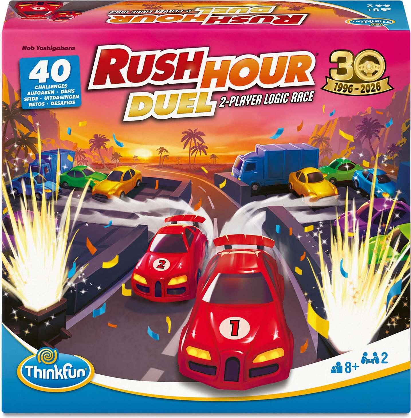 Rush Hour Duel 2-Player Logic Game