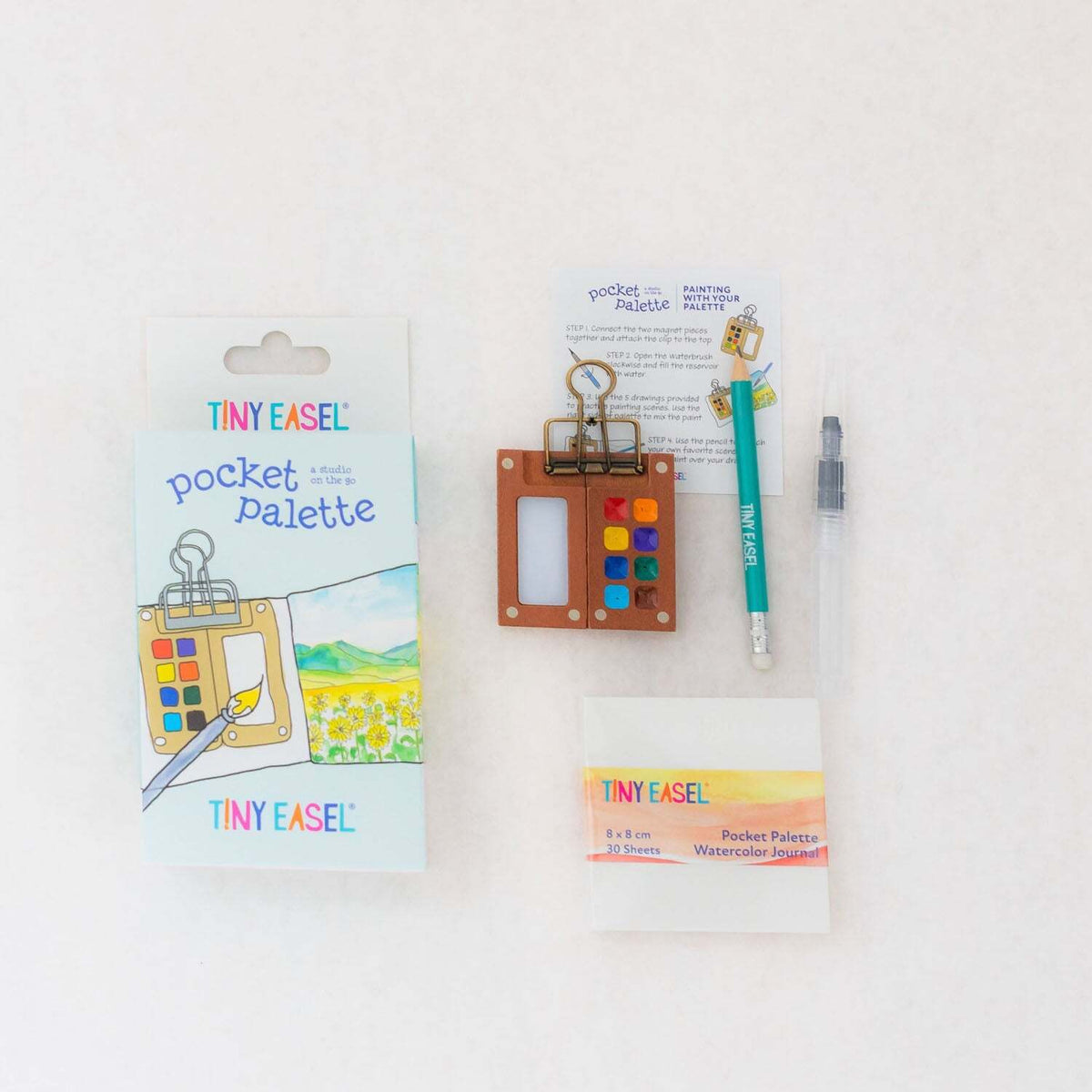 Tiny Easel Pocket Palette A Studio on the Go