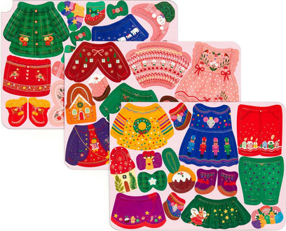 Mudpuppy Merry Woodland Magnetic Dress-Up Set