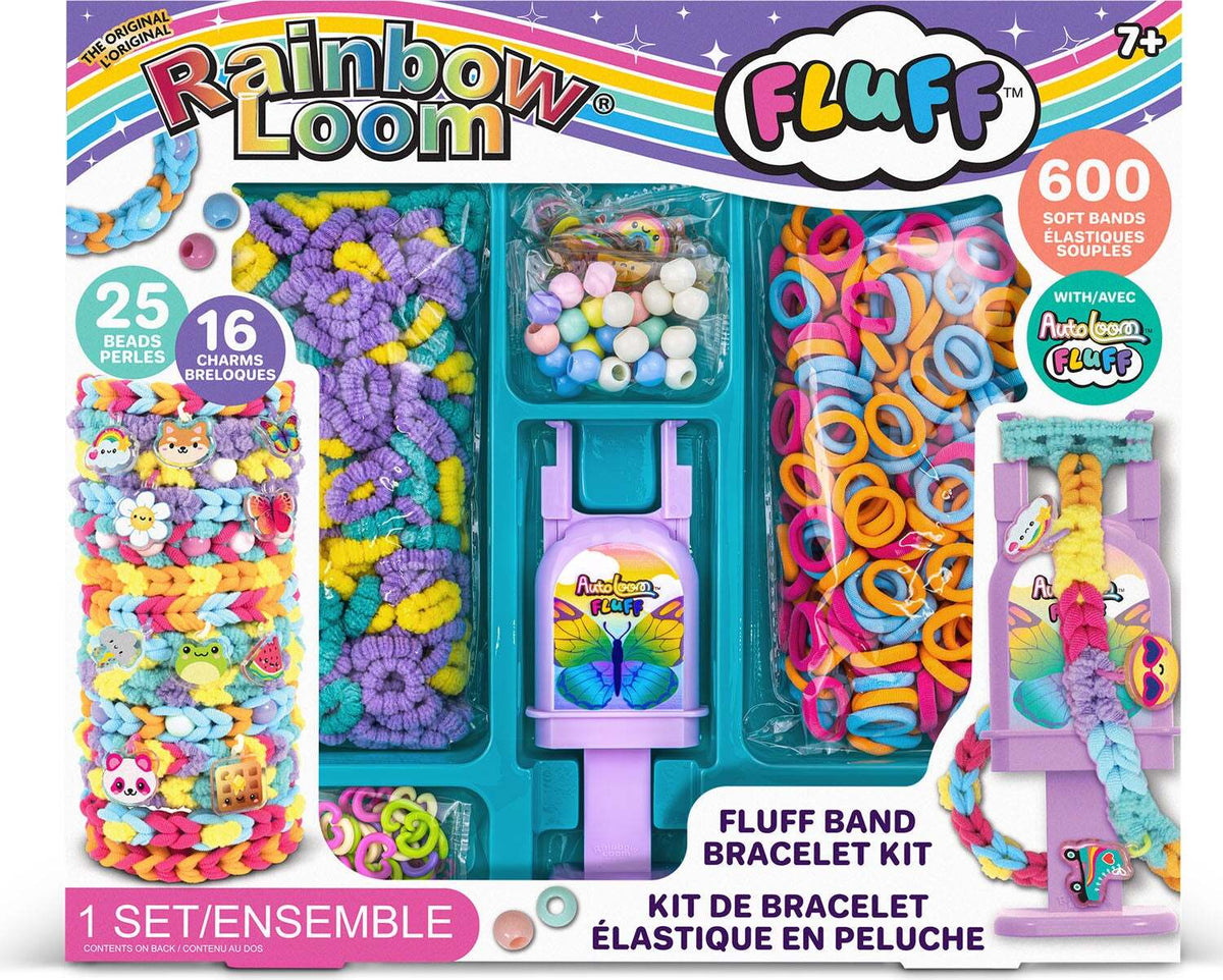 Rainbow Loom Fluff Band Bracelet Kit