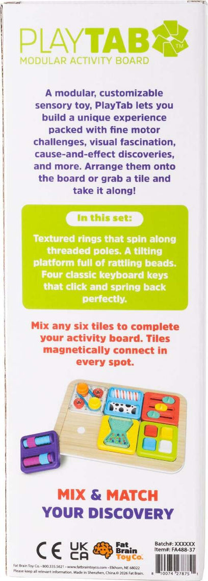 PlayTab Sensory Set Tiles - Set 5