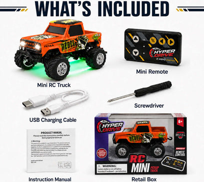 Hyper Drive Mini RC Retro Truck