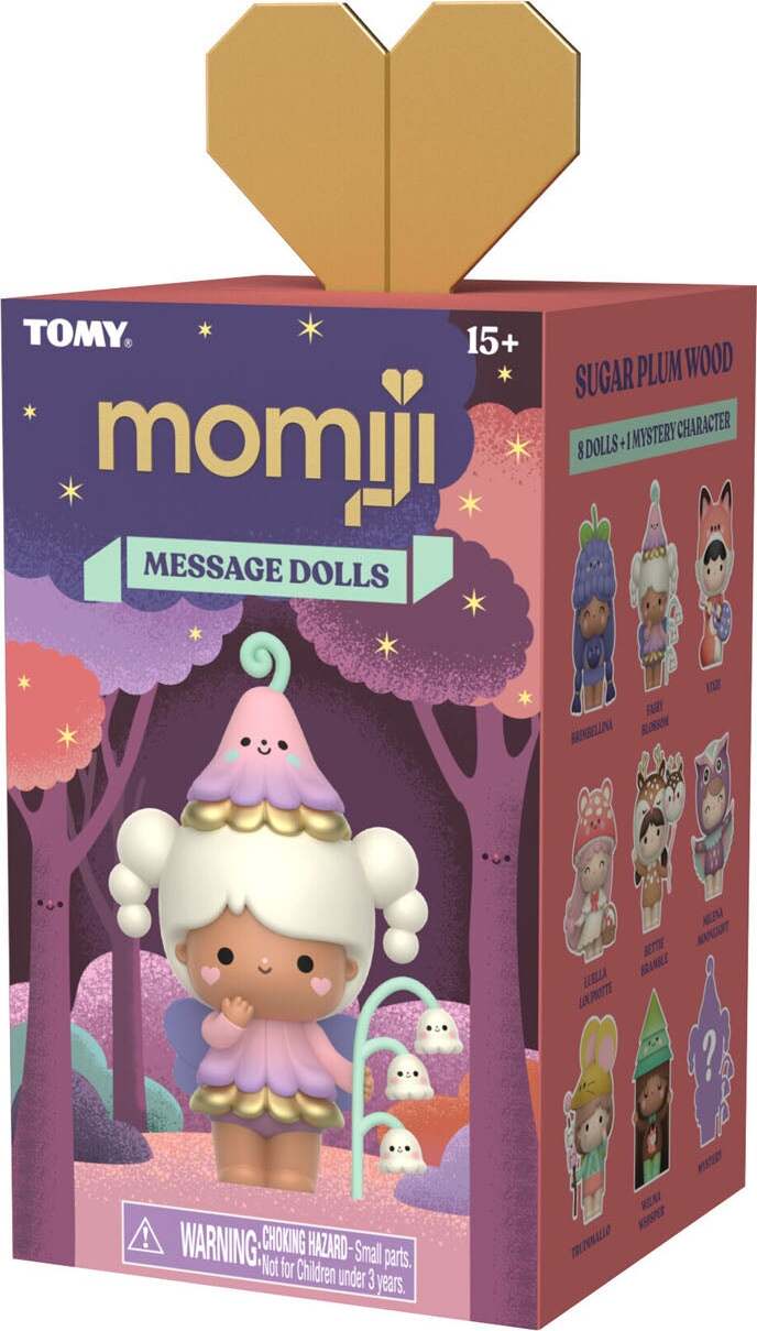 Momiji Sugar Plum Wood Blind Box Message Dolls