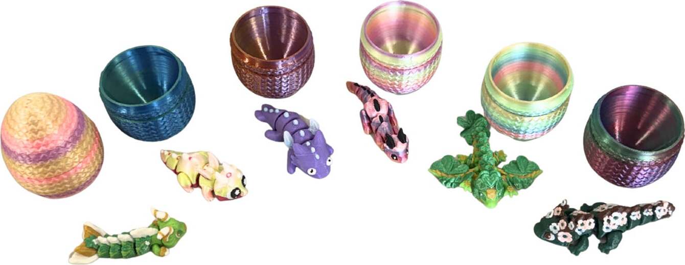Mystery Dragon Eggs 6-pack