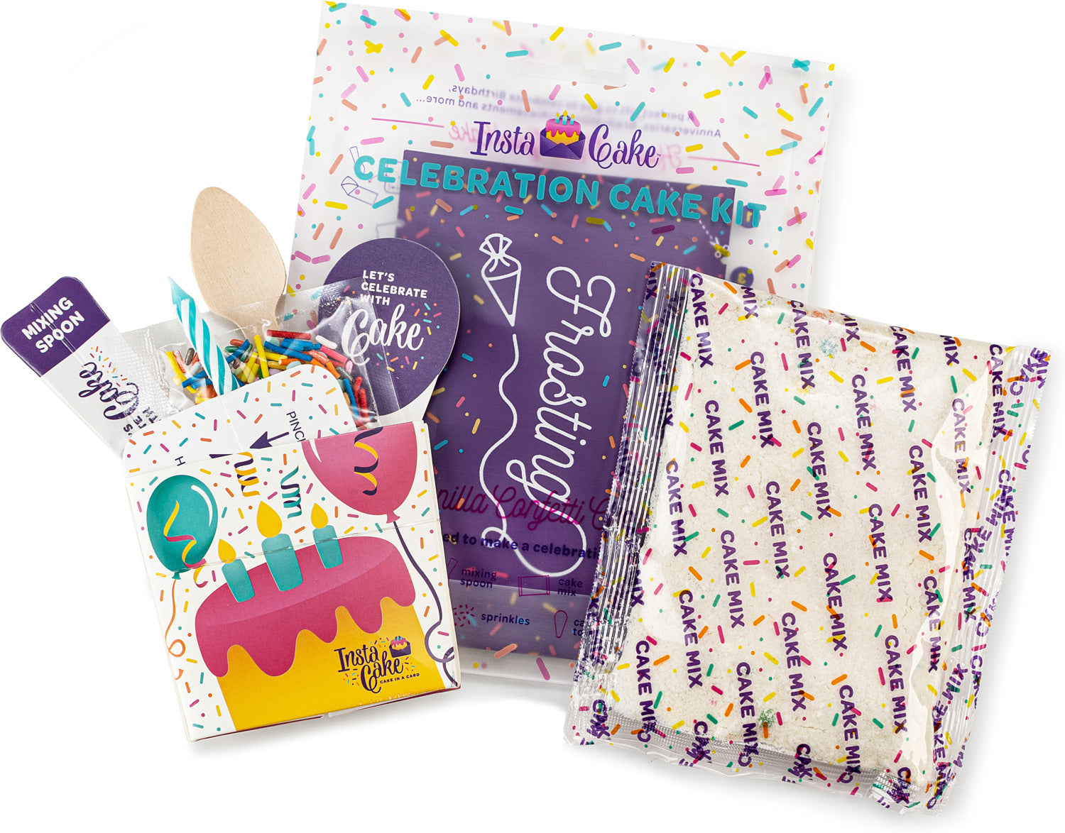 Celebration Cake Kit - Vanilla Confetti