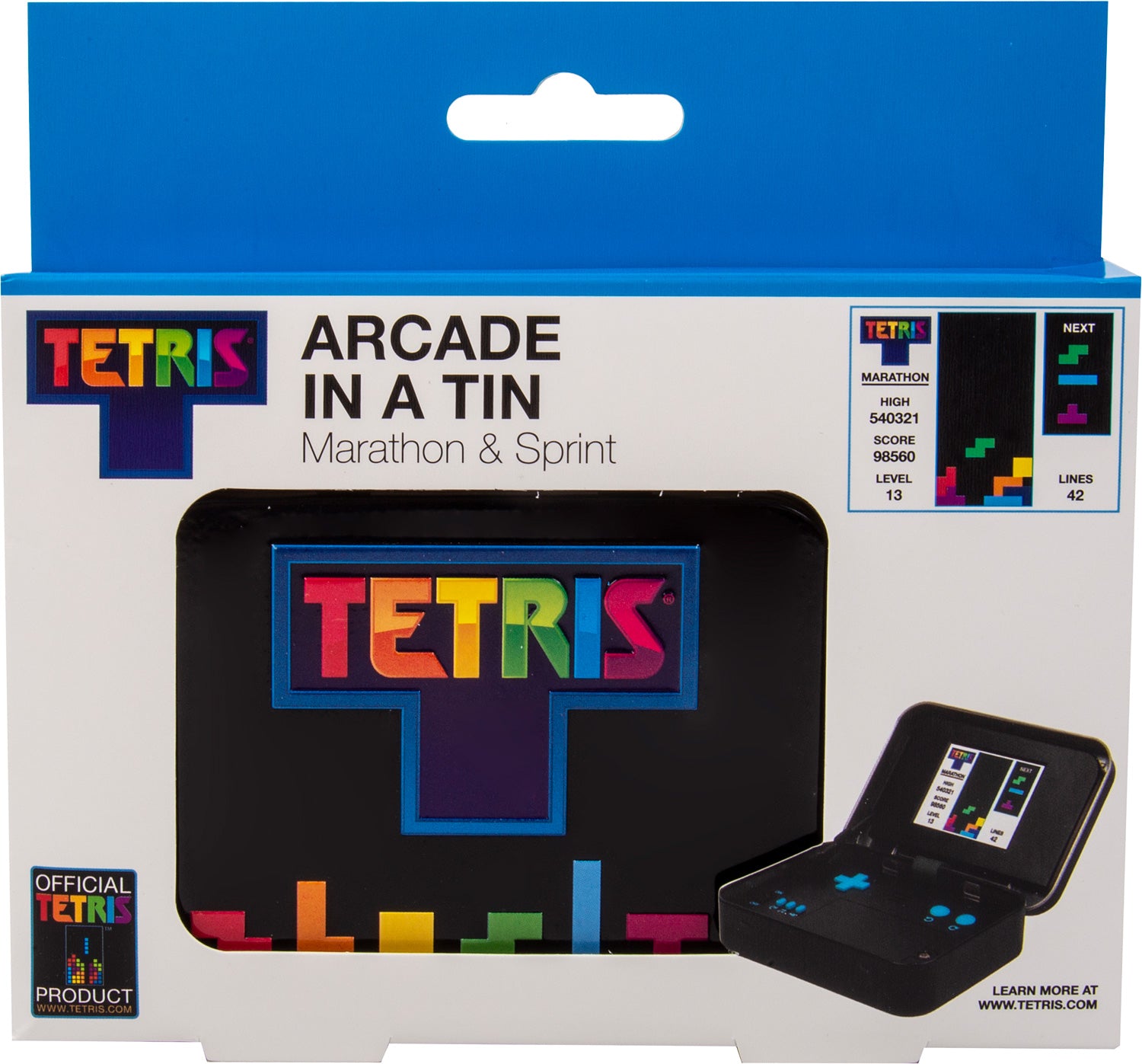 Tetris Arcade in a Tin