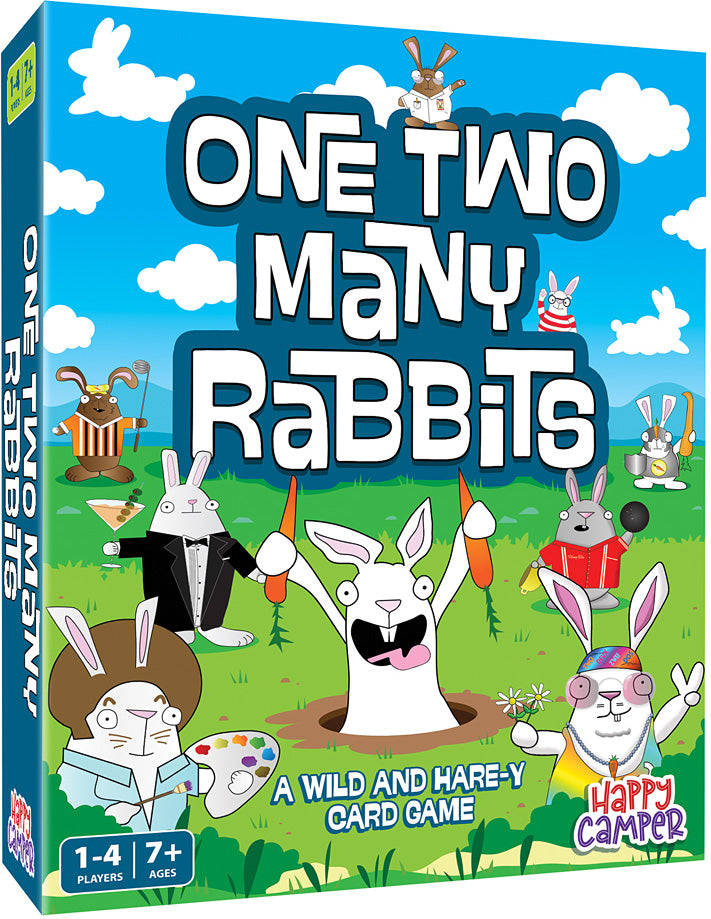 One Two Many Rabbits Card Game