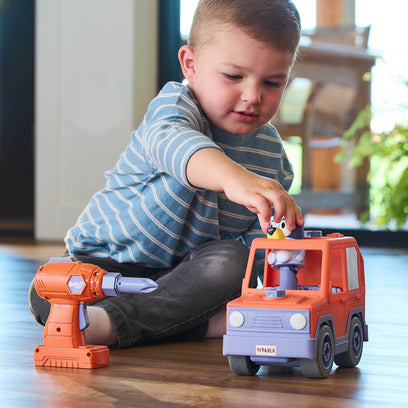 Bluey Build-A-Buddy Motorized Car and Drill