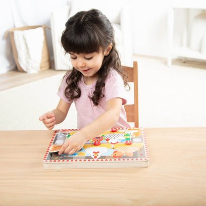 Push to Pop Puzzle Happy Hens