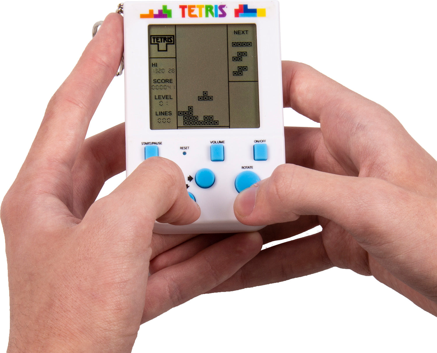 Tetris Keyring Arcade Game