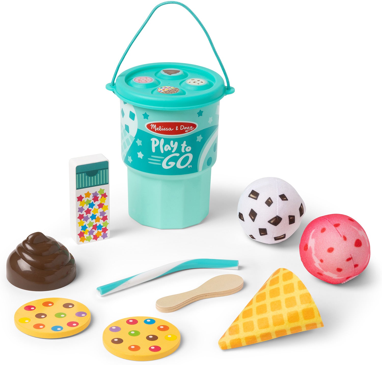 Play to Go Ice Cream Play Set