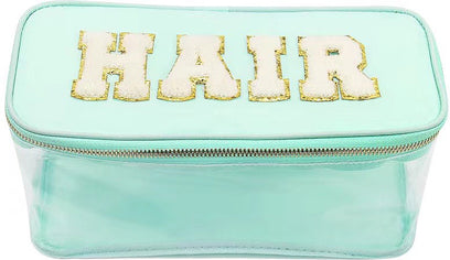 Hair Varsity Zipper Pouch