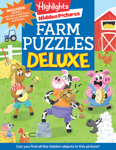 Highlights Hidden Pictures Farm Puzzles Deluxe