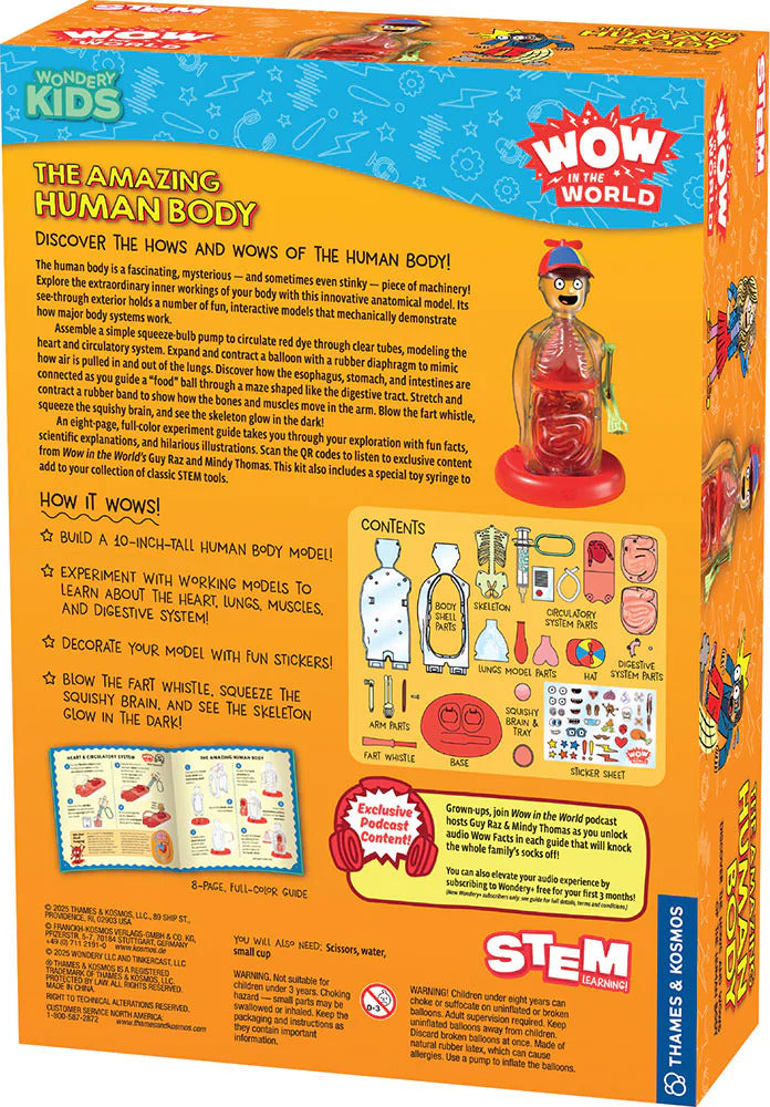 Wow in the World: The Amazing Human Body