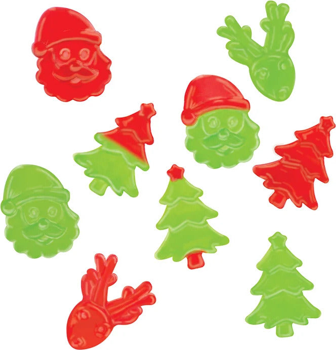 Gummy Candy Kit - Trees, Santas & Reindeer