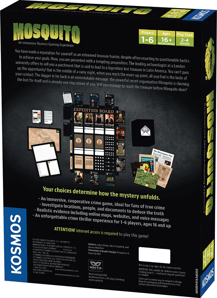 Masters of Crime: Mosquito