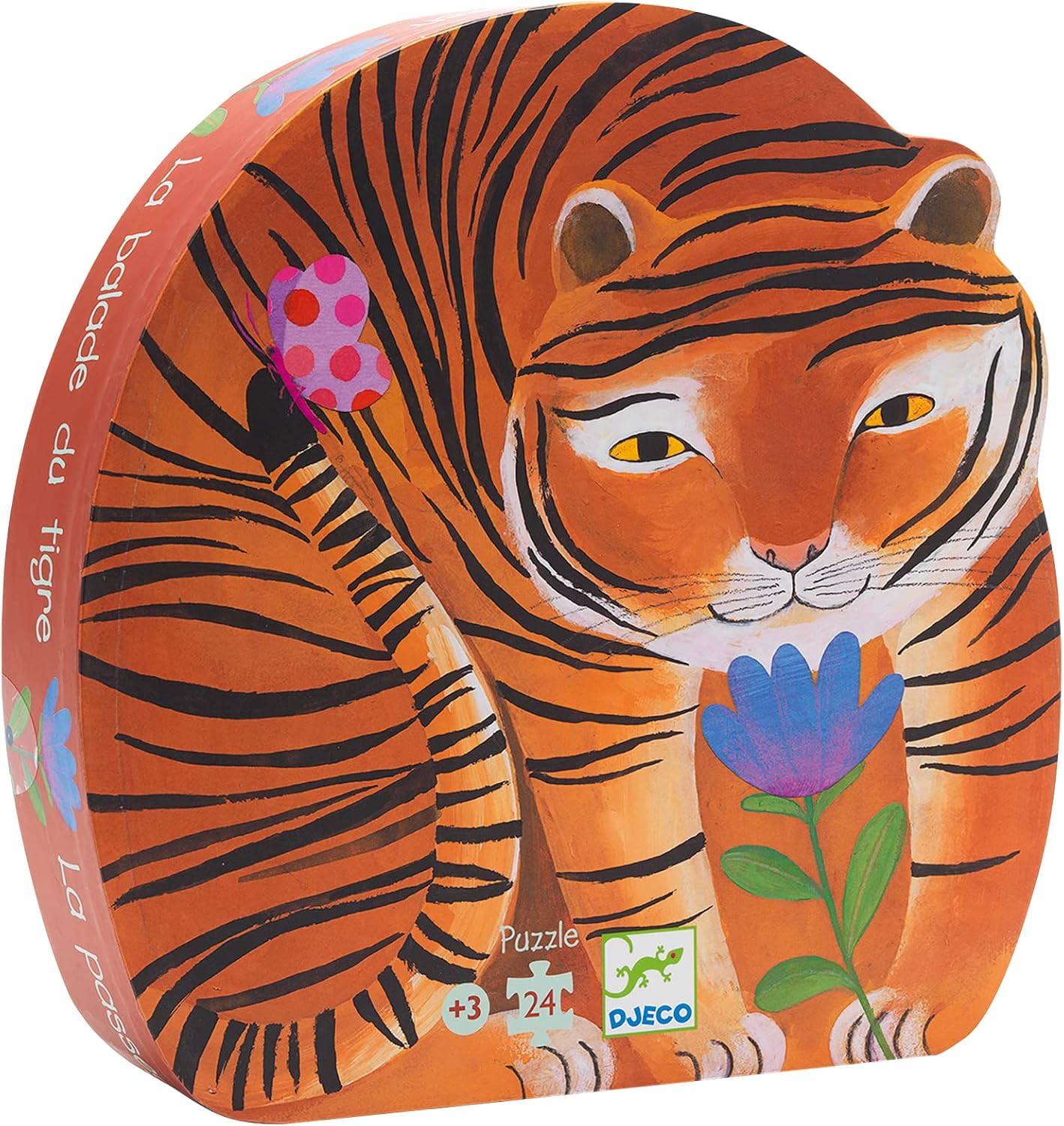 Silhouette Puzzle - The Tiger's Walk, 24 pc