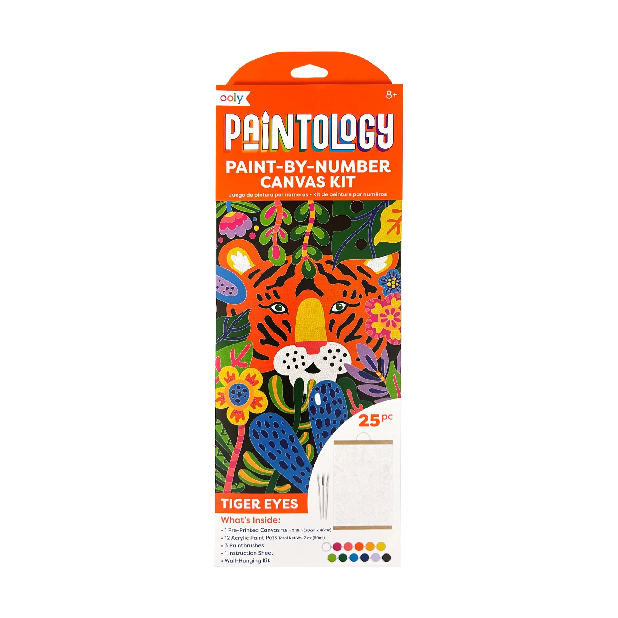 Paint By Number Kit - Tiger Eyes