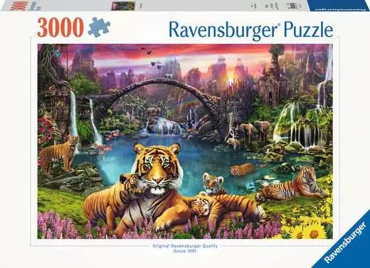 Tigers in Paradise, 3000 pc Puzzle