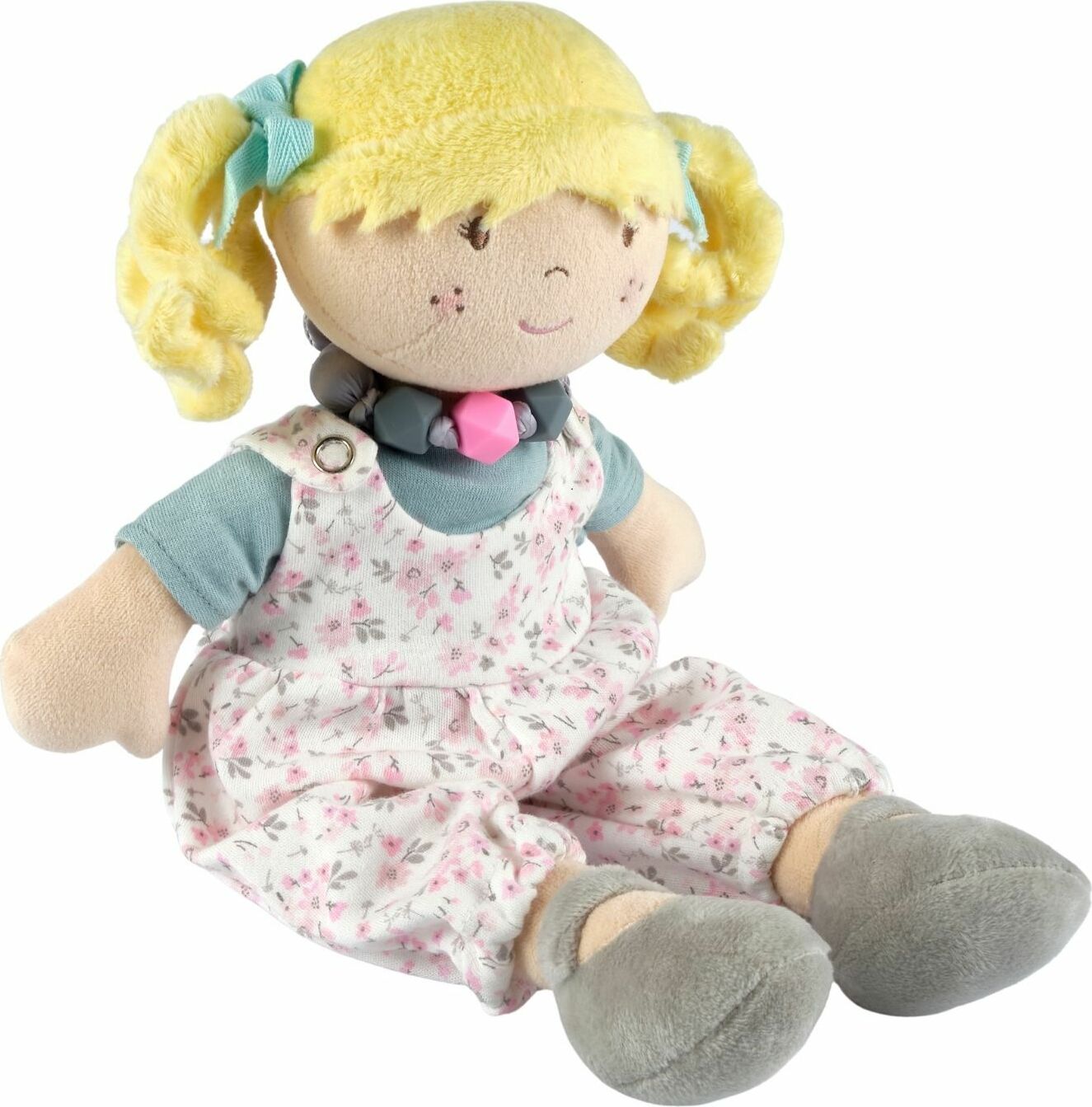 Lucy with Friendship BraceletiIn Flower Printed Outfit