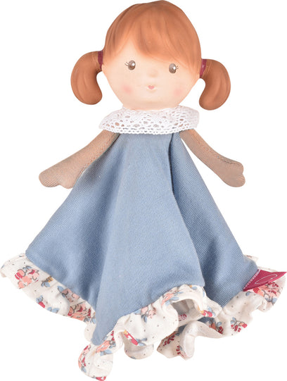 Teeny Doll Comforter with Natural Rubber Head 