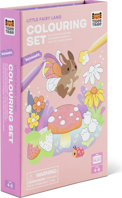 Shimmer Coloring Set - Little Fairy Friends