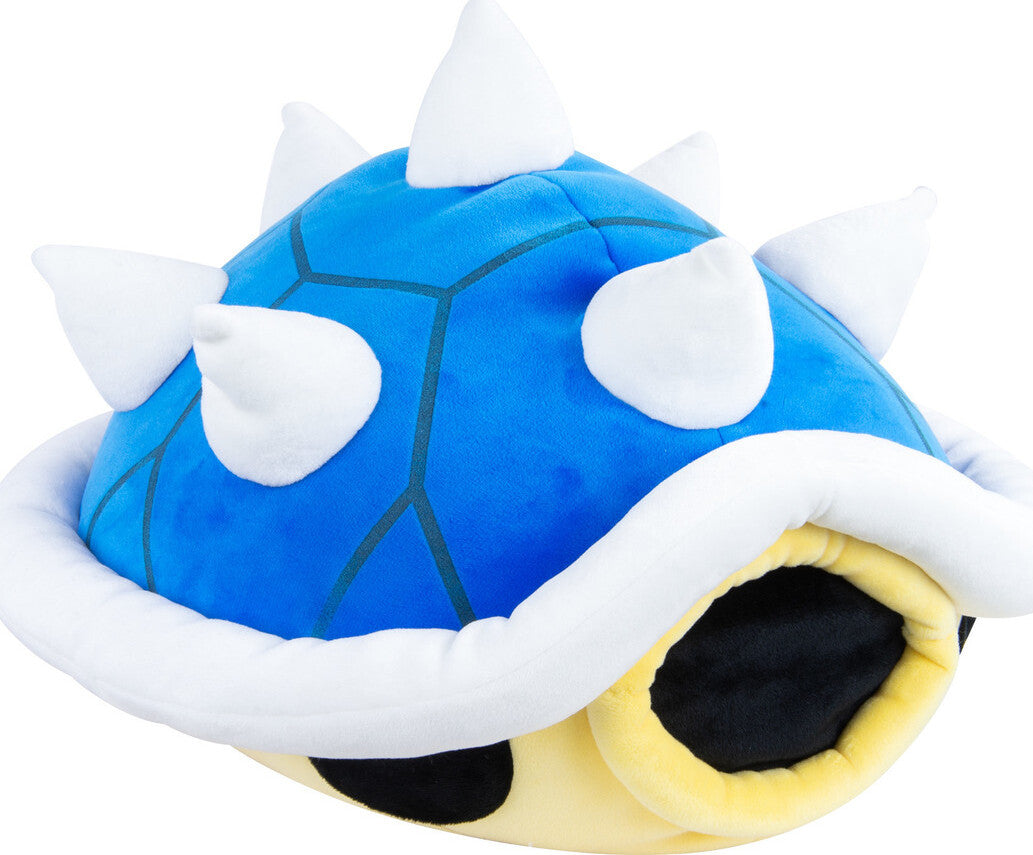 Club Mocchi- Mocchi- Mario Kart Spiny Shell Mega Plush Toy, 15 inch