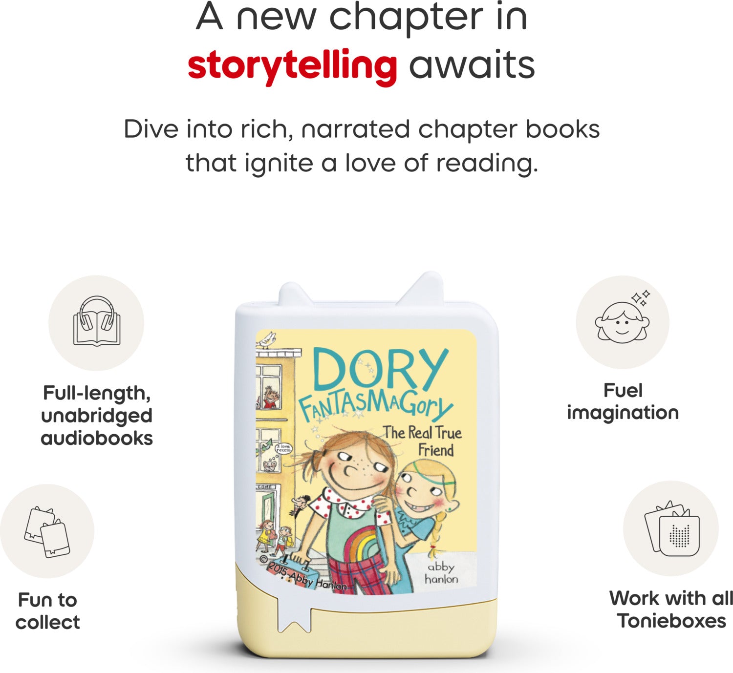 Dory Fantasmagory Audiobook Tonies - 4 Pack