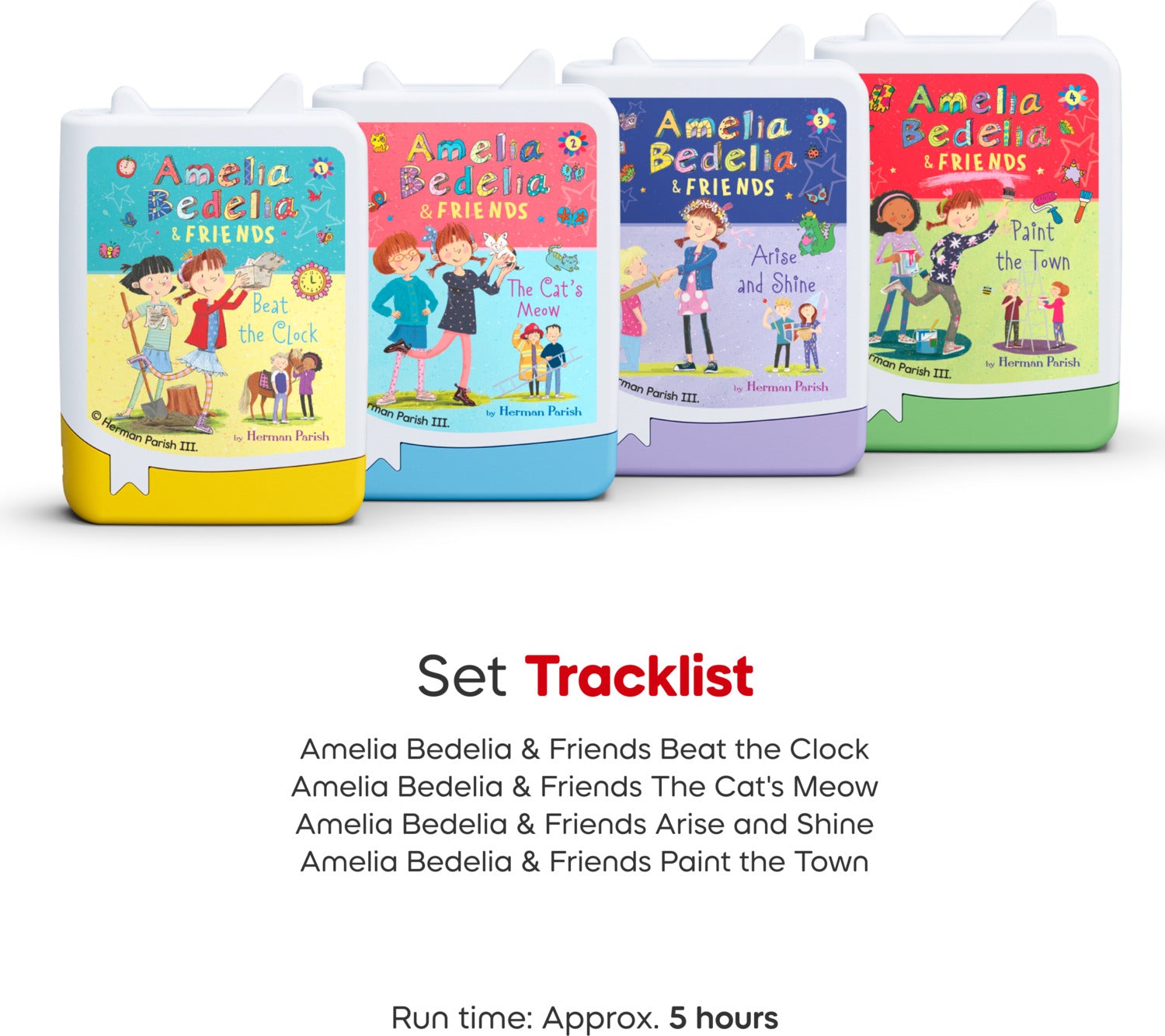 Amelia Bedelia & Friends Audiobook Tonies - 4 Pack
