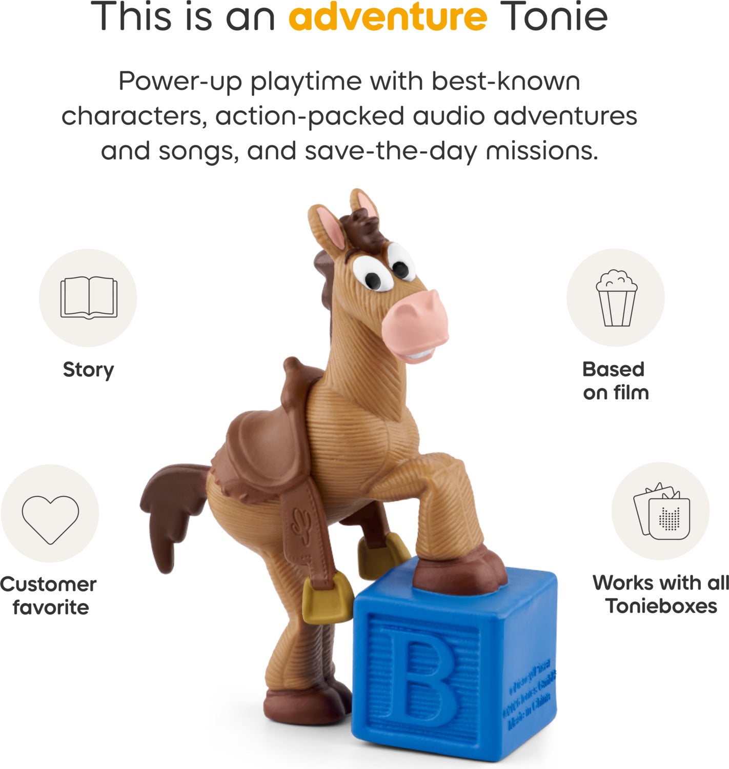 Disney and Pixar Toy Story 5: Bullseye Tonie