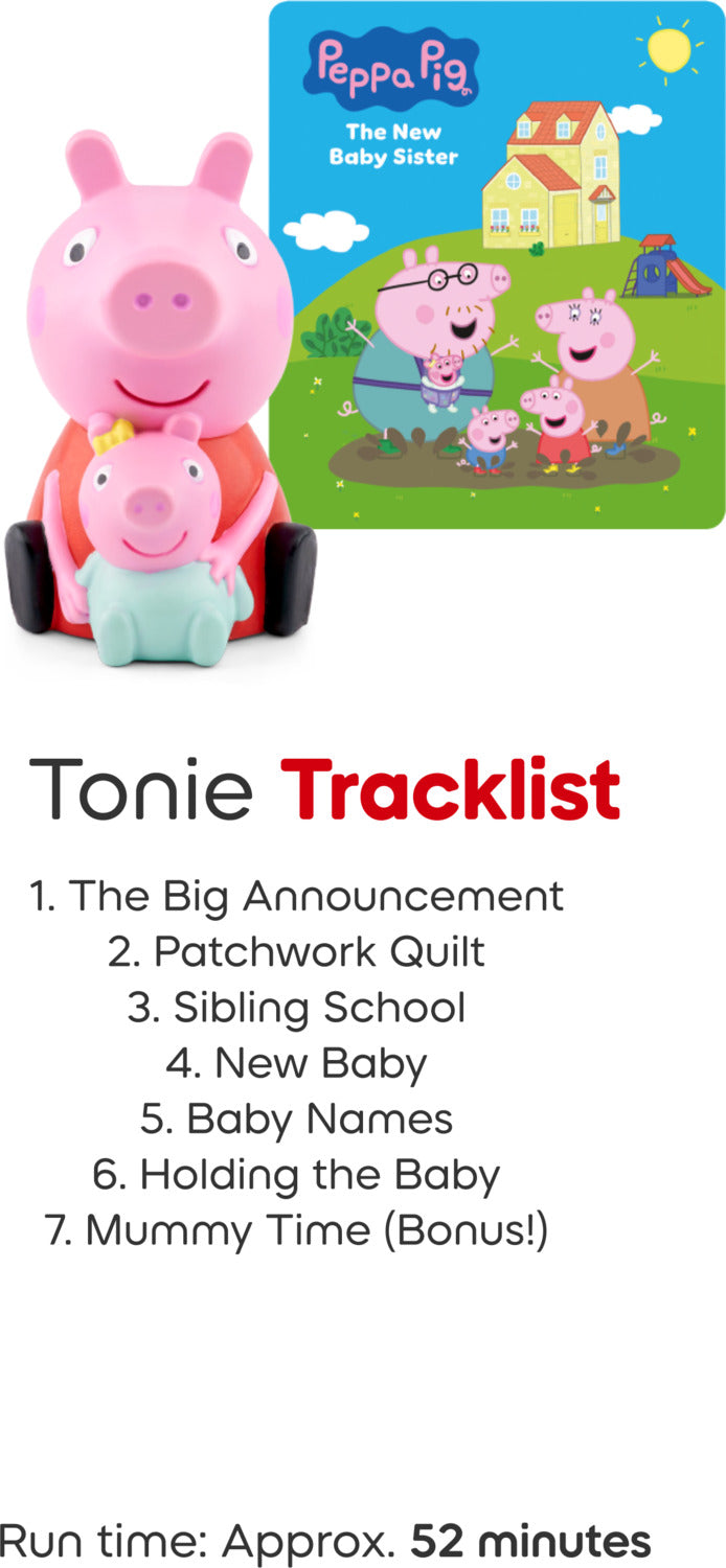 Peppa Pig: The New Baby Sister Tonie